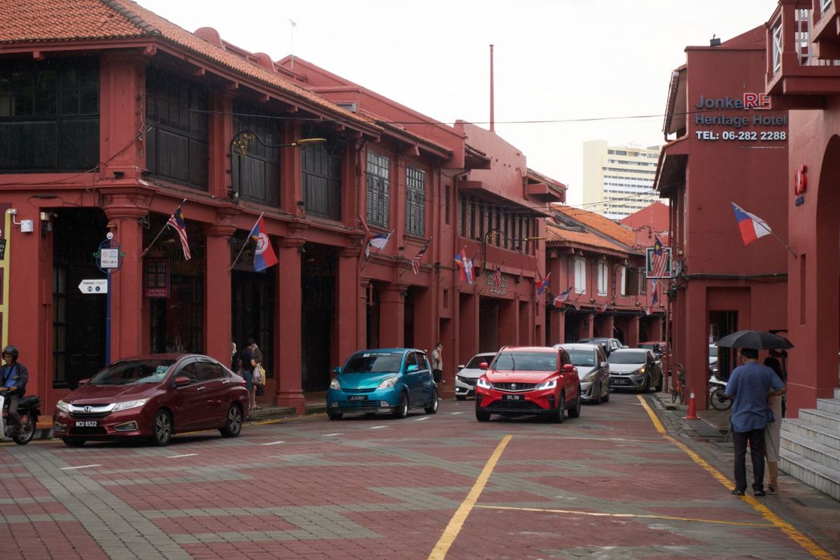 Everyday vehicles in Melaka